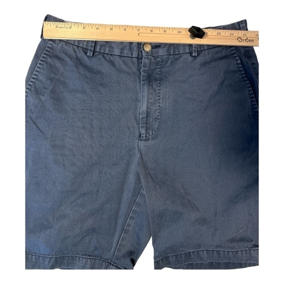 Peter Millar Flat Front Chino Cotton Shorts Size 33 TY1 - Picture 3 of 5